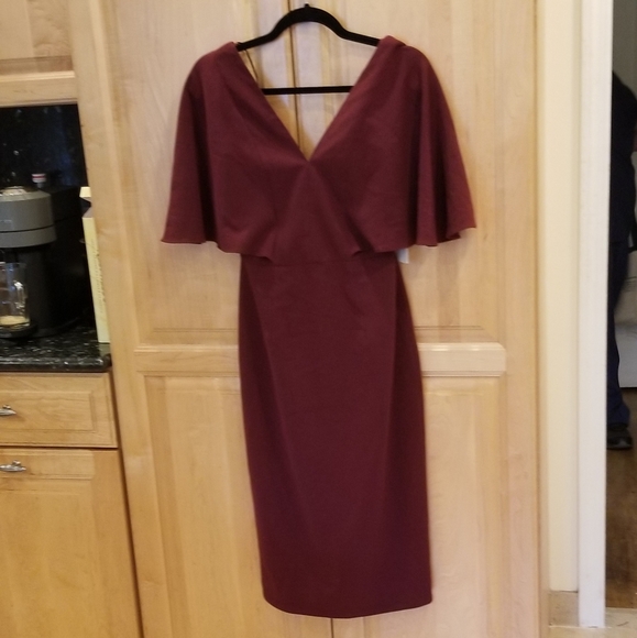 Dress The Population Louisa Butterfly Sleeve Dress - Picture 3 of 10